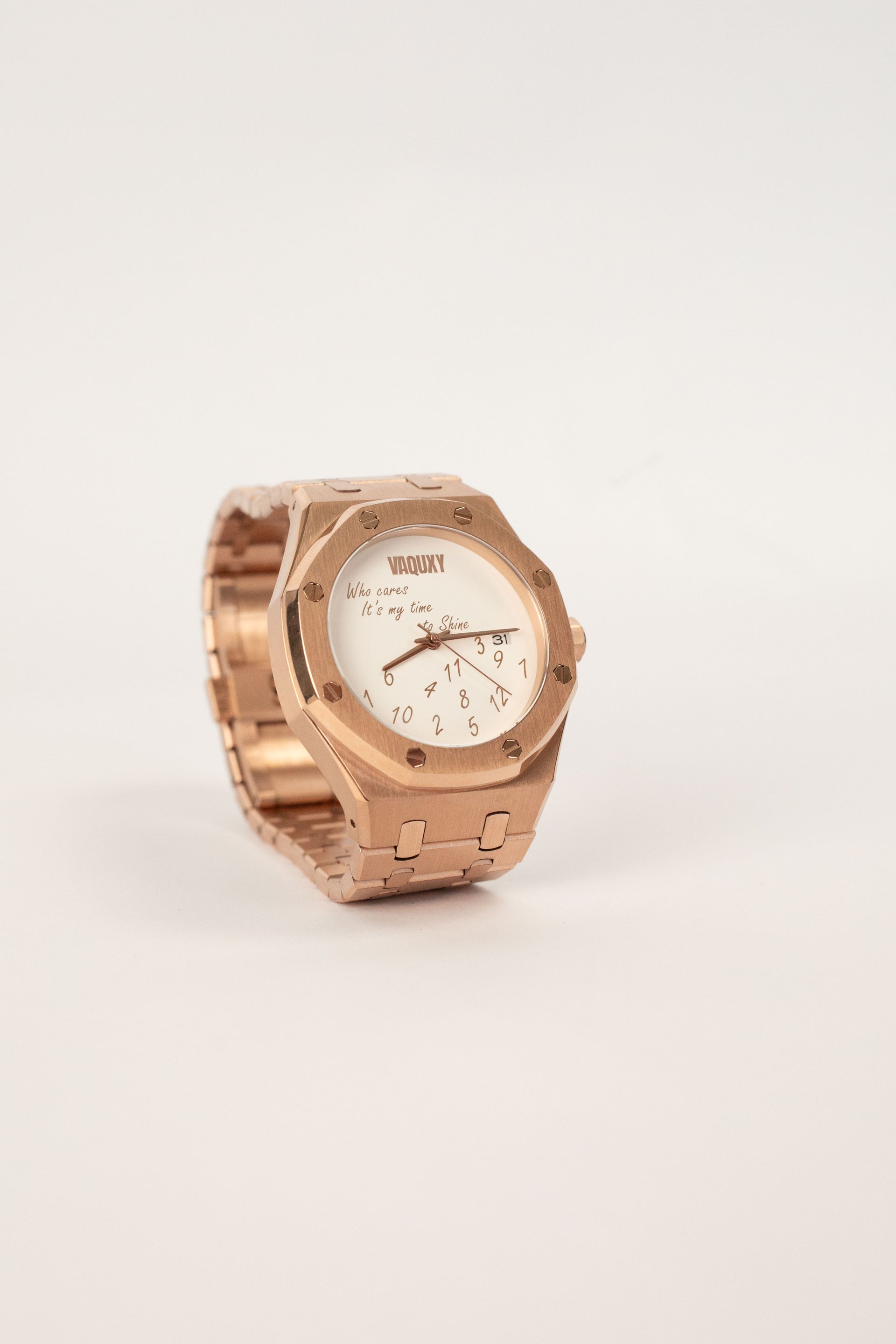 Vaquxy Rose Gold Watch
